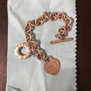 Authentic Return to Tiffany bracelet.